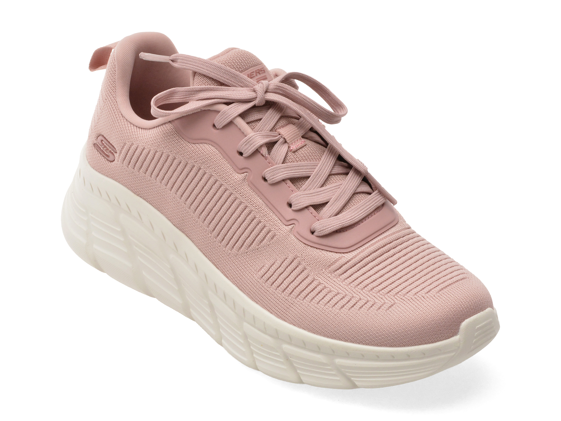 Pantofi Skechers BOBS B FLEX HI Roz - imagine 2