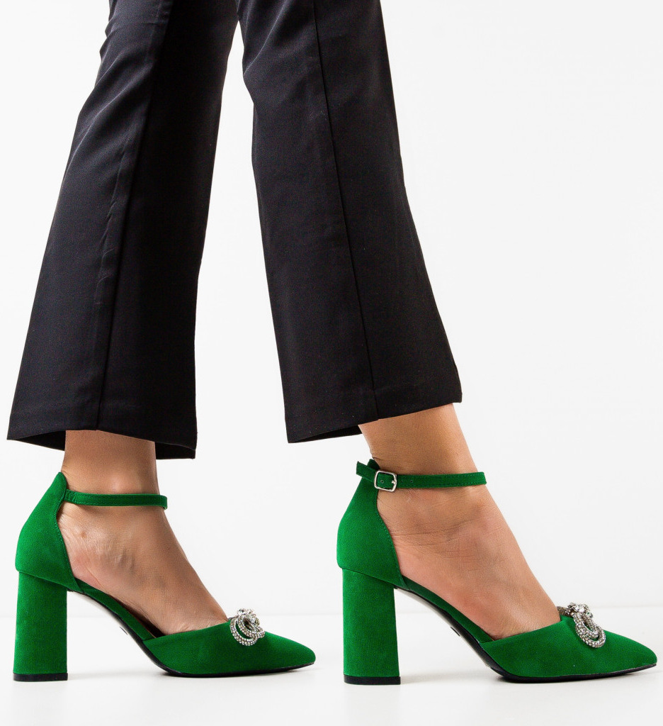 Pantofi Brock Verzi | Eleganță Asigurată - imagine 2