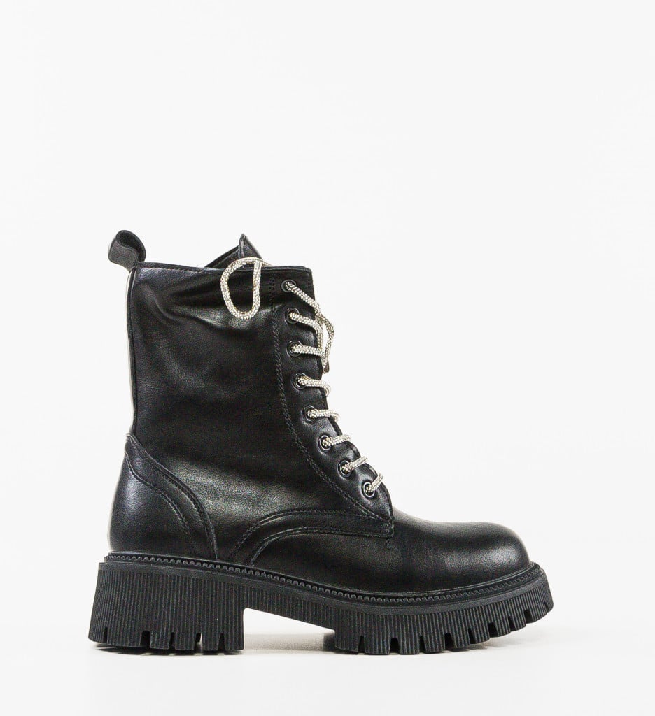 Ghete Dama Atum Negre Elegante - imagine 8