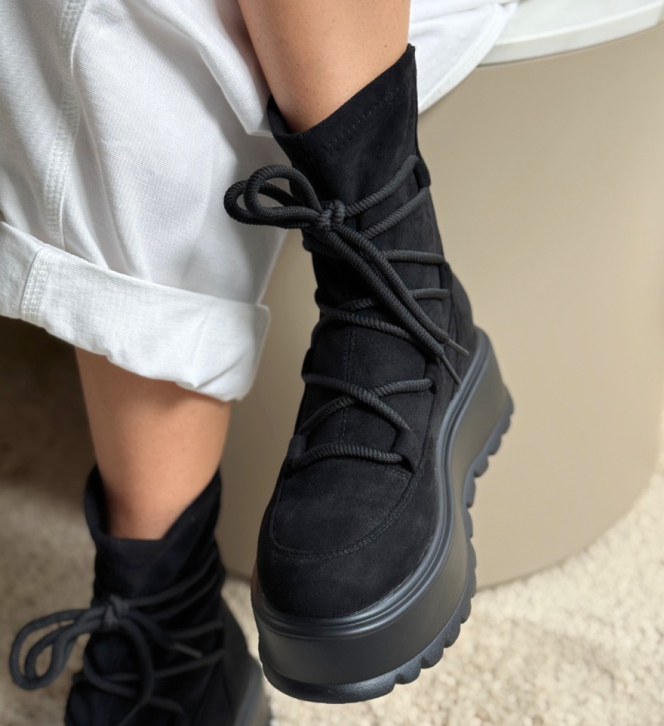 Ghete Dama Amore Negre 2 | Eleganță și Stil - imagine 5