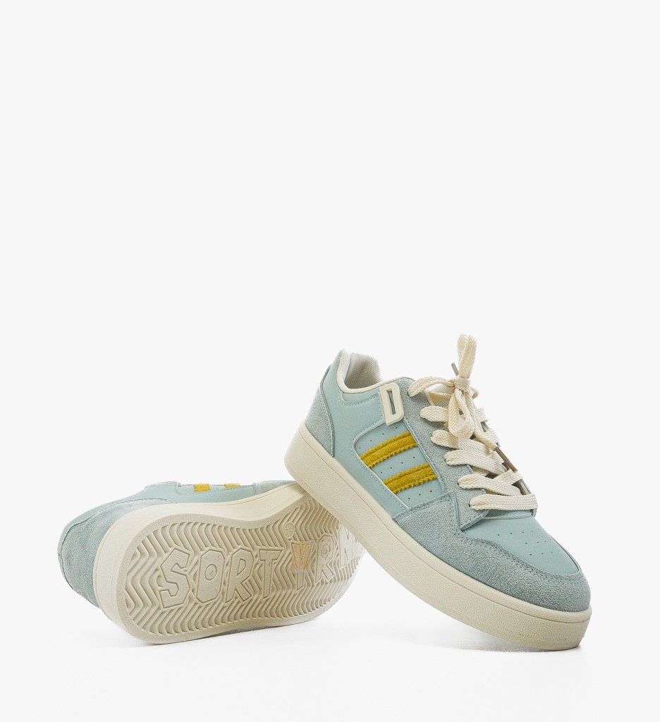 Sneakers Dama Spring Albastri Confort Sport - imagine 6