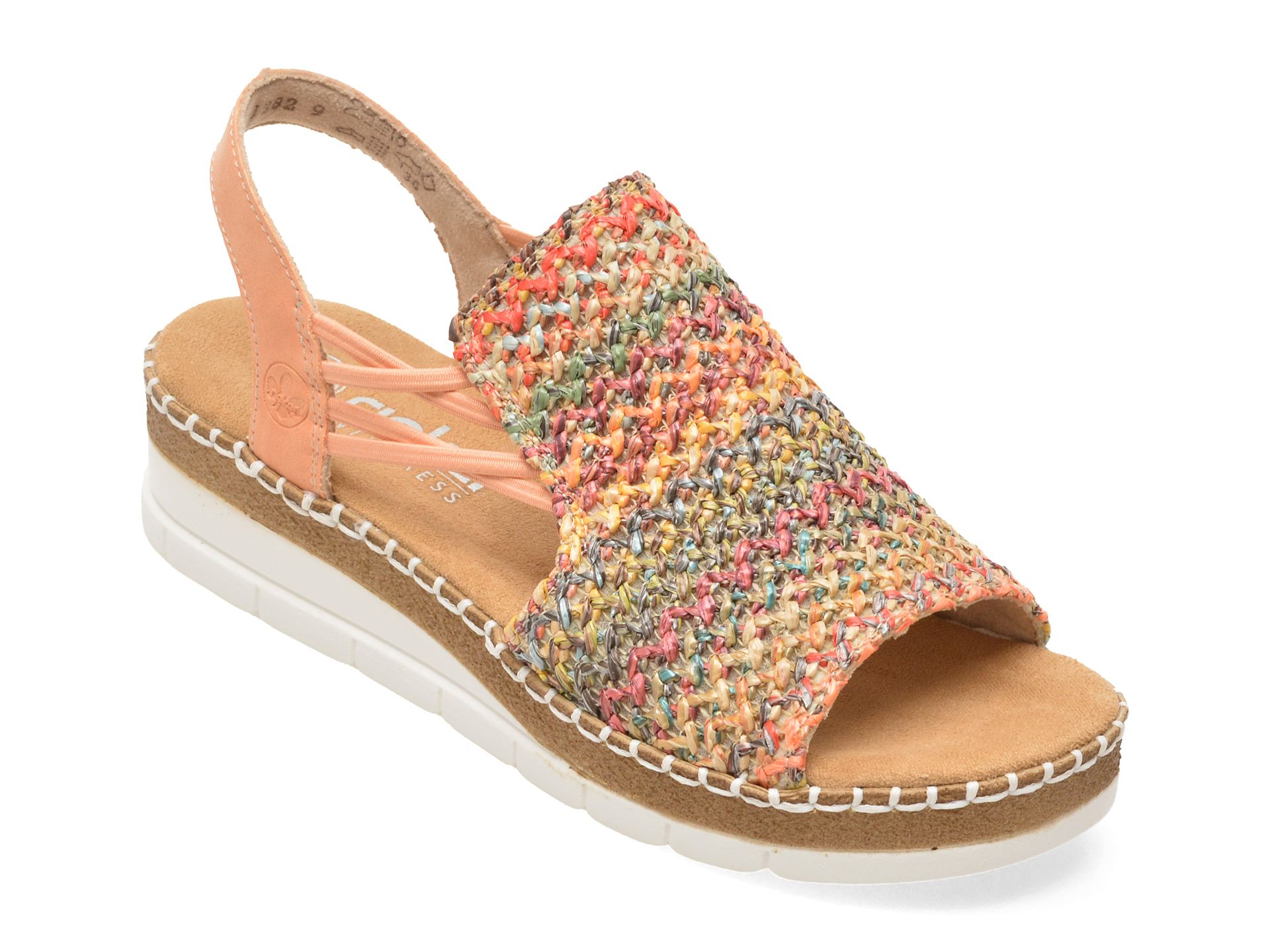Sandale RIEKER Multicolore Confortabile