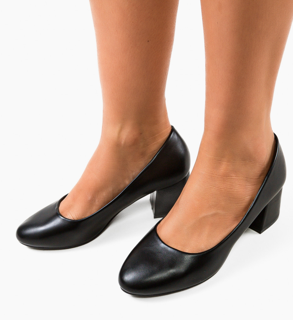Pantofi Dama Cobb Negri - Eleganță și Confort - imagine 5