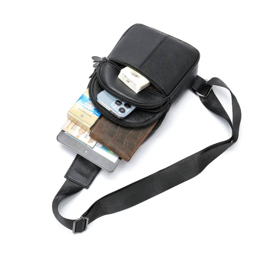 Geanta Delis Piele Naturala | Stil Urban - imagine 2