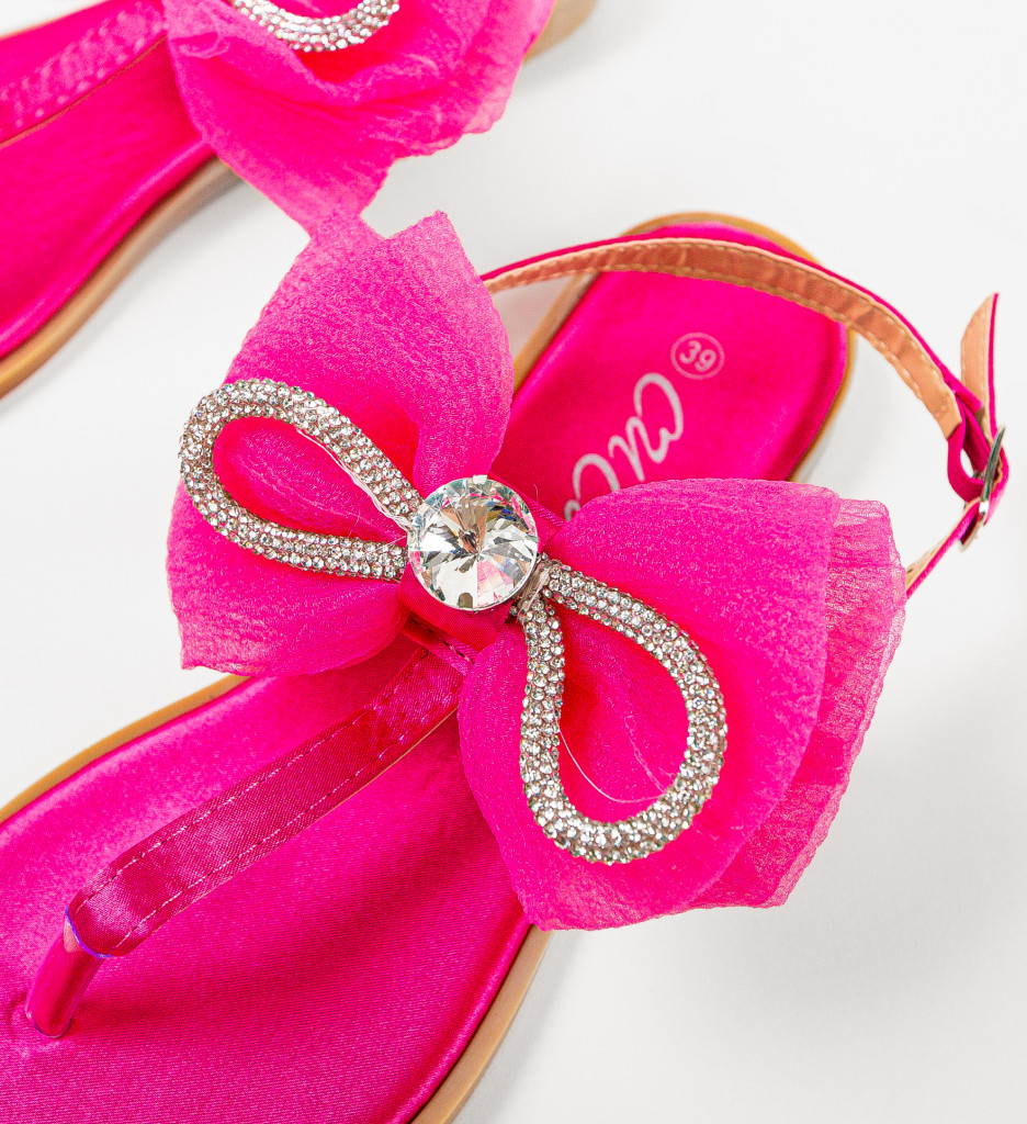 Sandale Jagienka Fuchsia - Eleganță și Stil - imagine 8