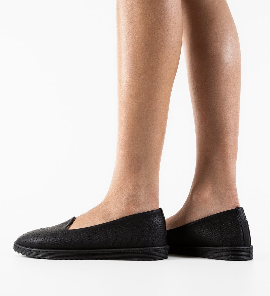 Espadrile Casual Negre Waddy - Confort și Stil - imagine 4