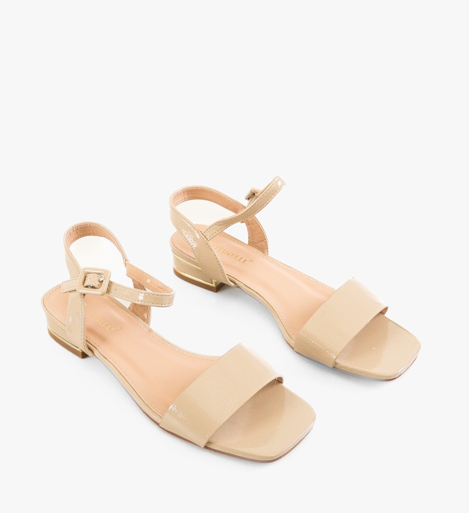 Sandale Dama Bej Elegante și Confortabile - imagine 6
