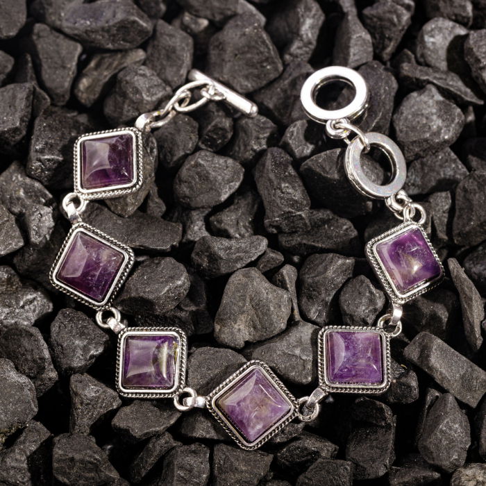Brățară Ametist Shopika | Eleganță Naturală