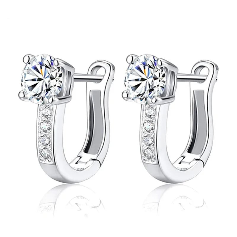 Cercei argint 925 Amanda JW908 cu zirconiu, rodiu
