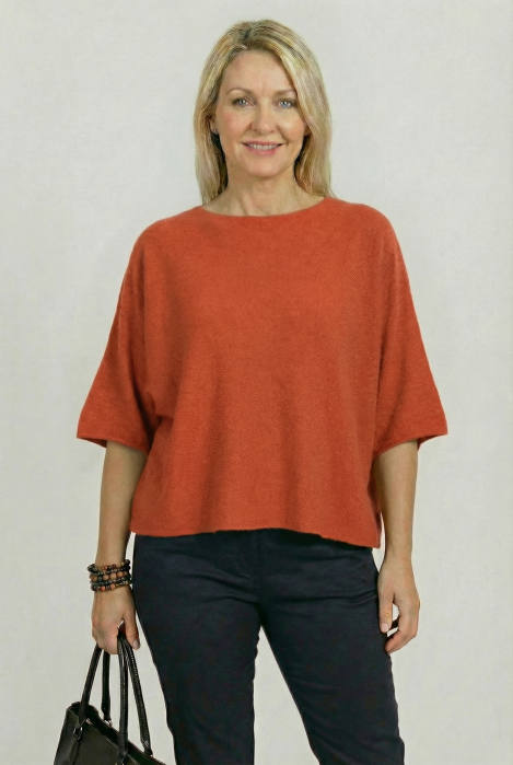 Pulover Maneca Fluture Shopika | Versatil - imagine 2