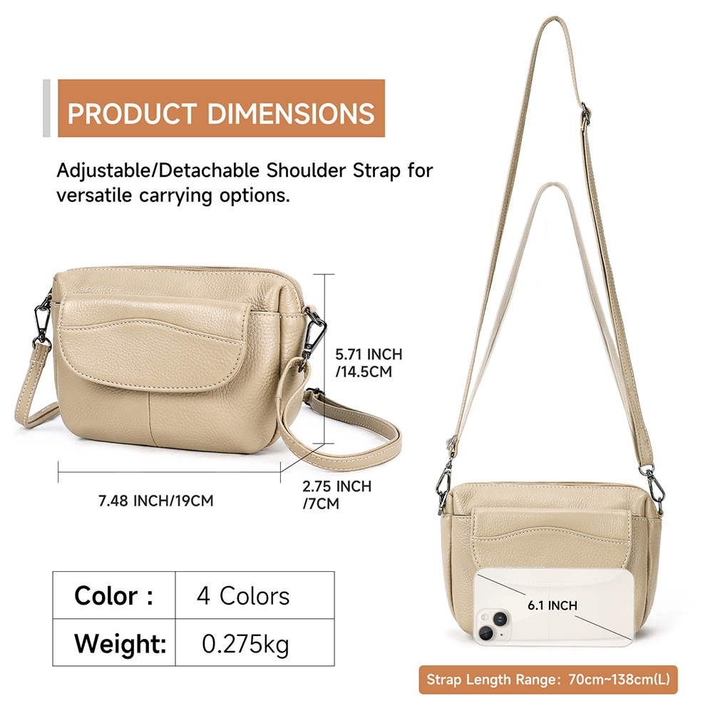 Geanta Dama Delis Julia GT3830 Piele Naturala - imagine 4