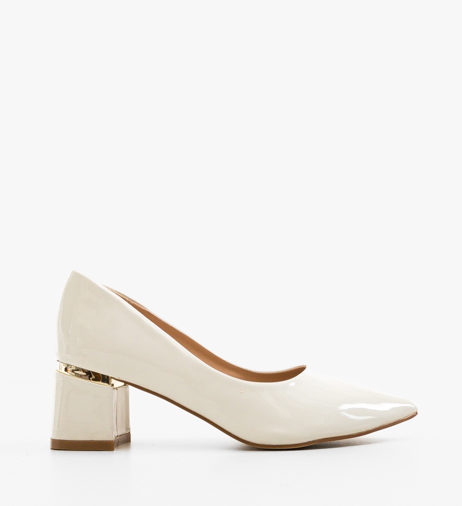 Pantofi Tyrkas Albi cu Toc - Eleganță și Stil - imagine 4
