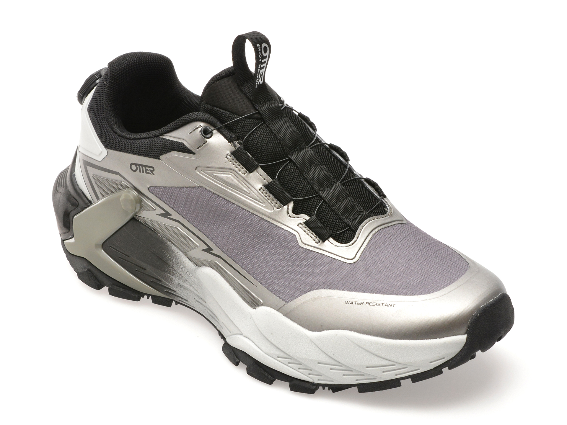 Pantofi Sport Otter Argintii - Stil & Confort