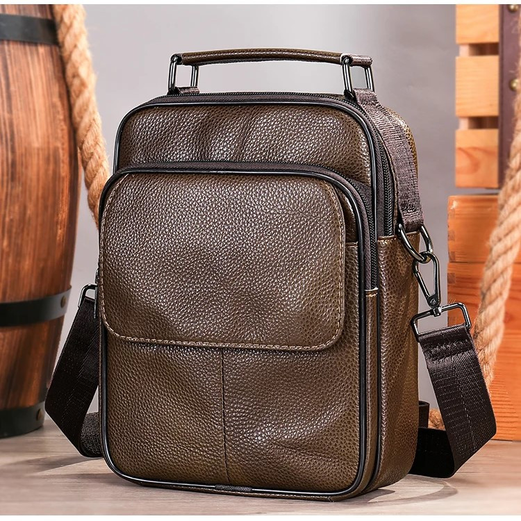Geanta Umar Barbati Atomis GT2592 Piele Naturala - imagine 5