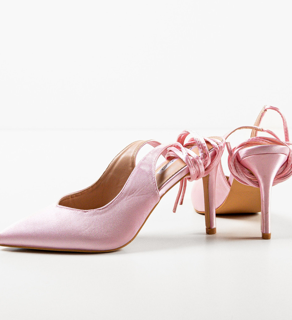 Pantofi cu Toc Roz - Eleganță Feminină - imagine 6