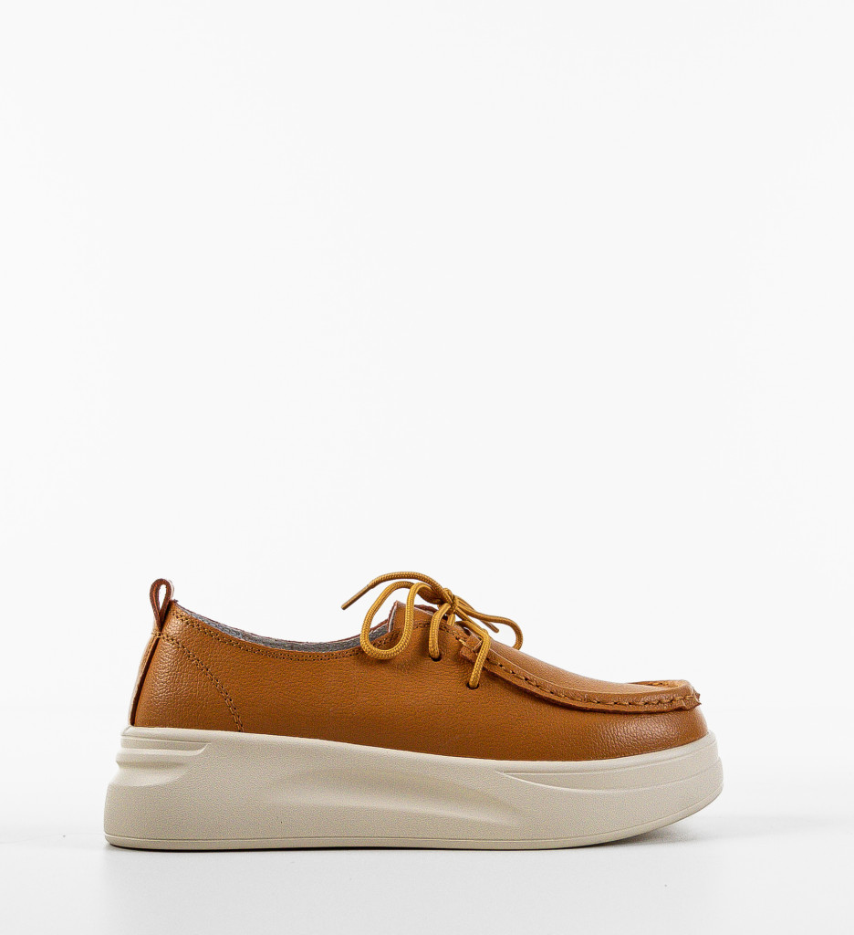 Pantofi Casual Jange Galbeni - Confort și Stil - imagine 4