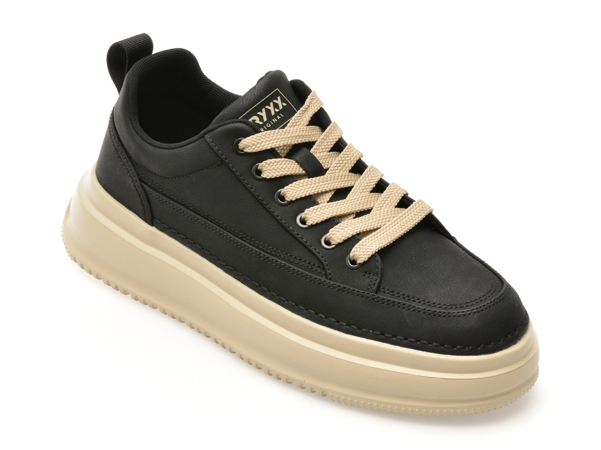 Pantofi Sport Gryxx Negri din Piele Naturală