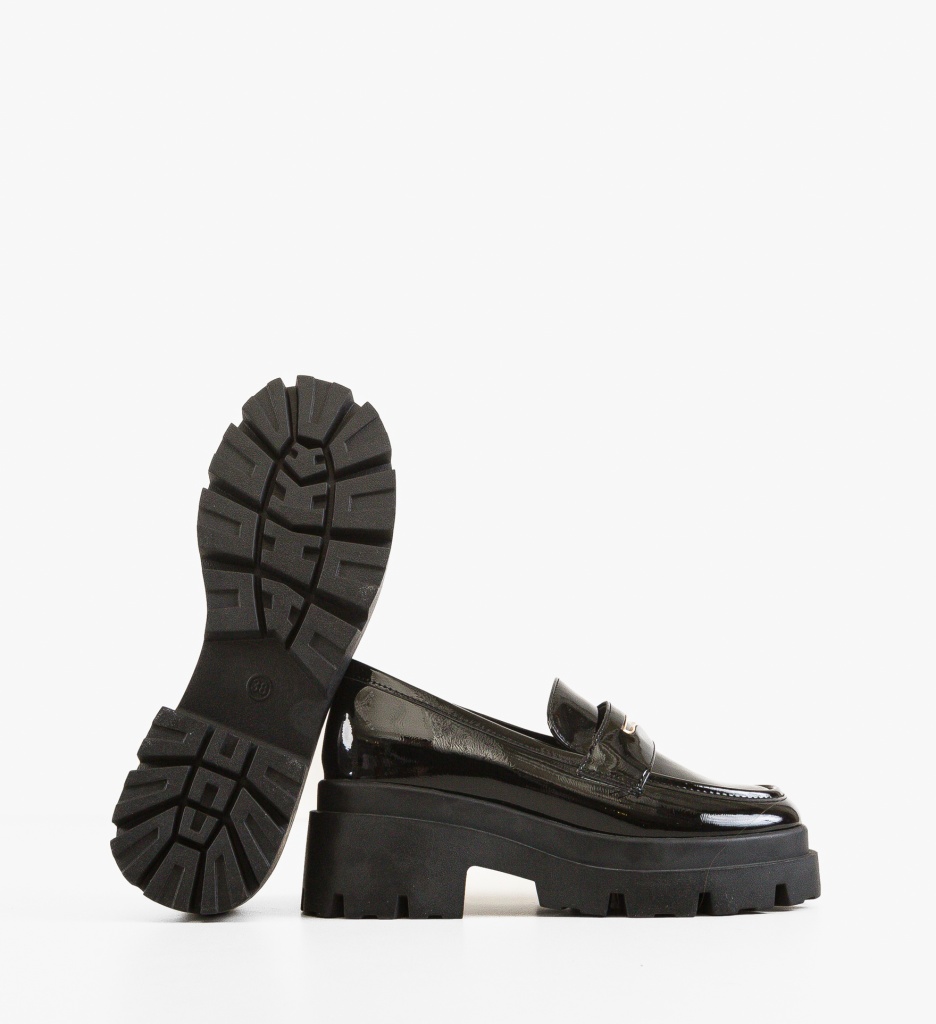 Pantofi Casual Negri Ieuan | Confort Zilnic - imagine 6