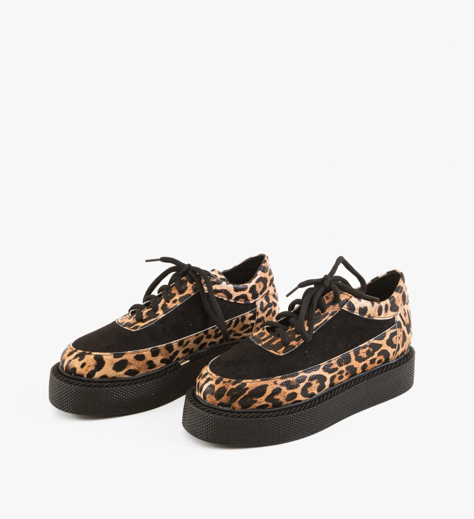 Pantofi Casual Polly Print cu Design Unic - imagine 5