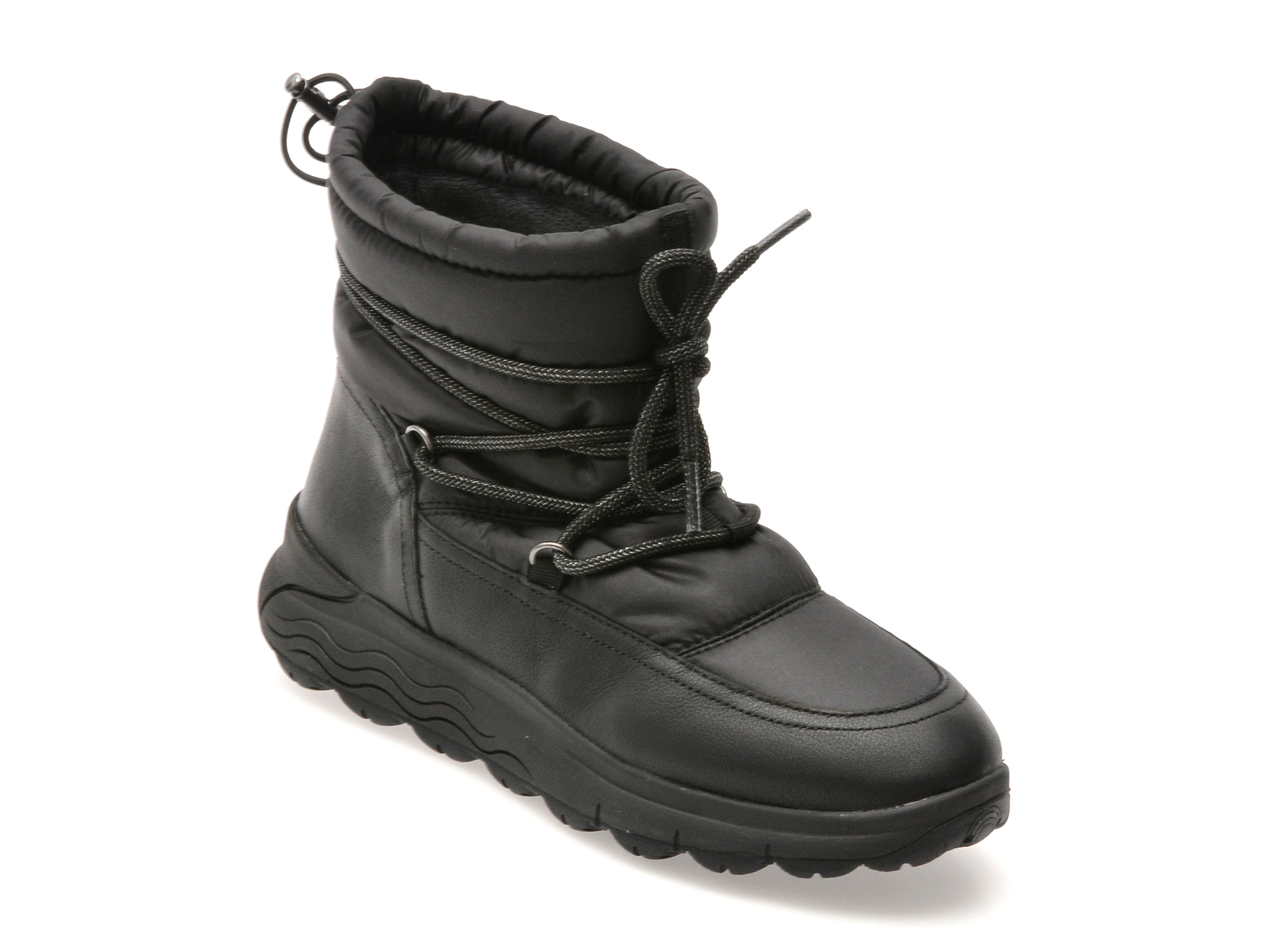 Ghete Geox D4626A Negre cu Respirabilitate