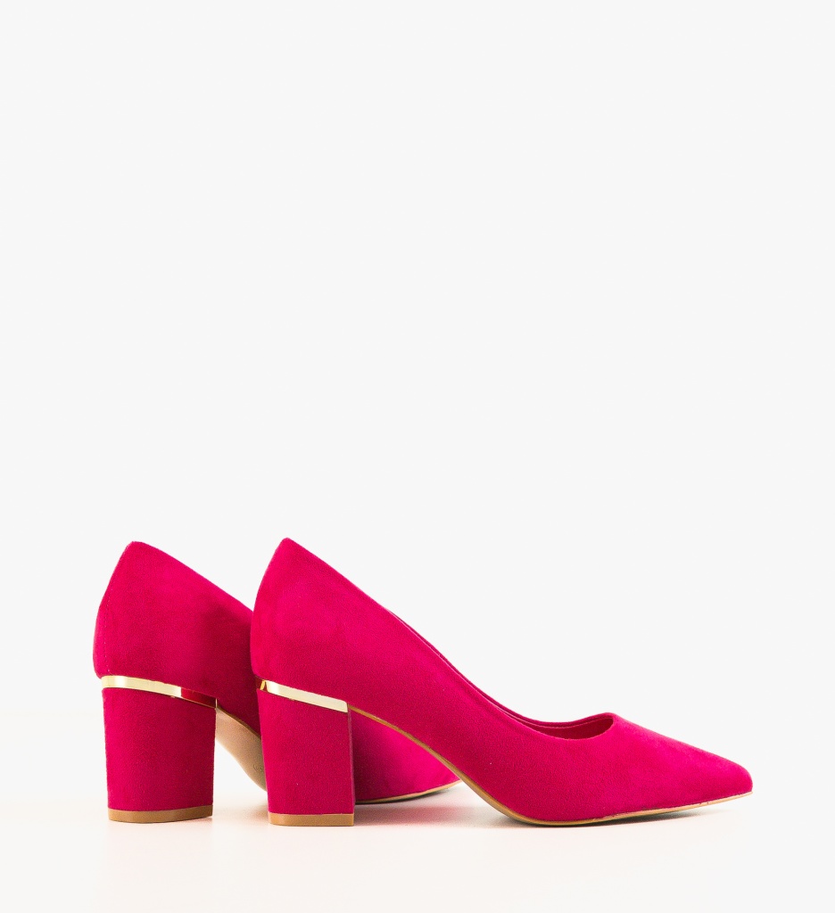 Pantofi Michi Fuchsia - Eleganță și Stil - imagine 3
