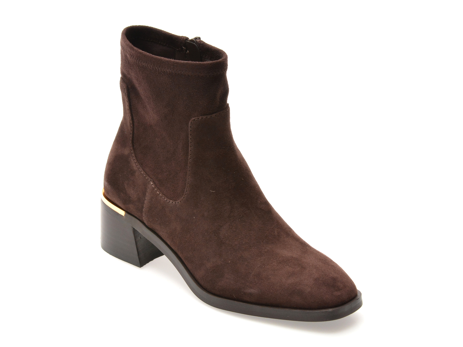 Ghete ALDO piele intoarsa maro - Eleganta si confort