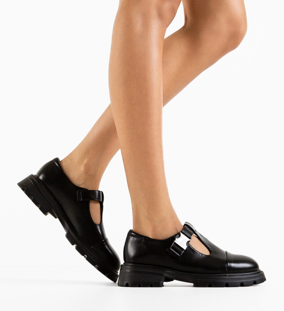 Pantofi Casual Dama Remingto Negri - Confort și Stil