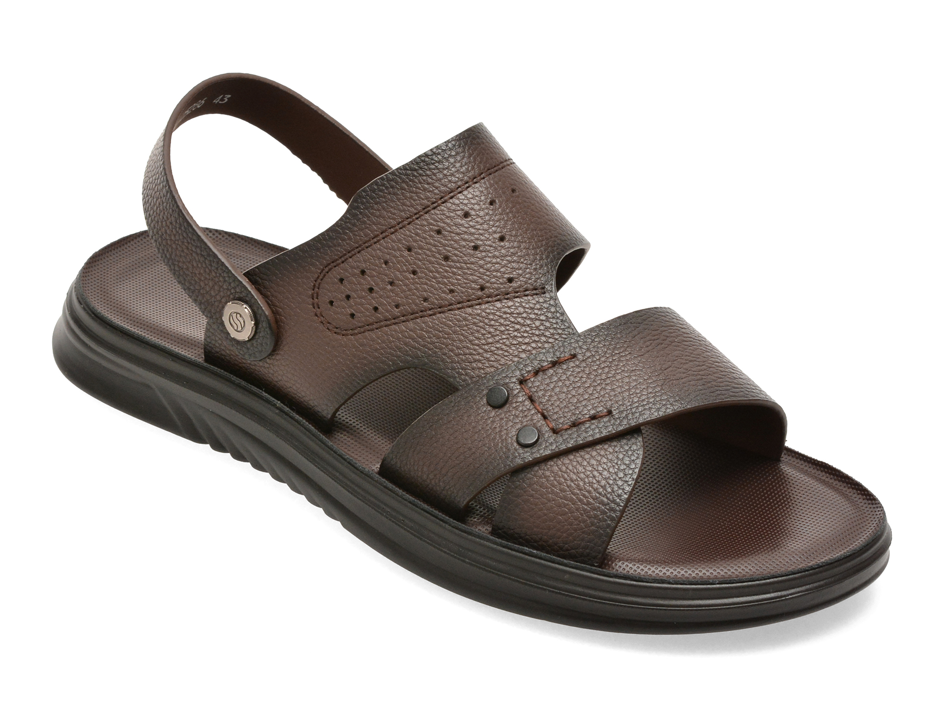 Sandale OTTER Maro Piele Naturală | Confort Eleganță