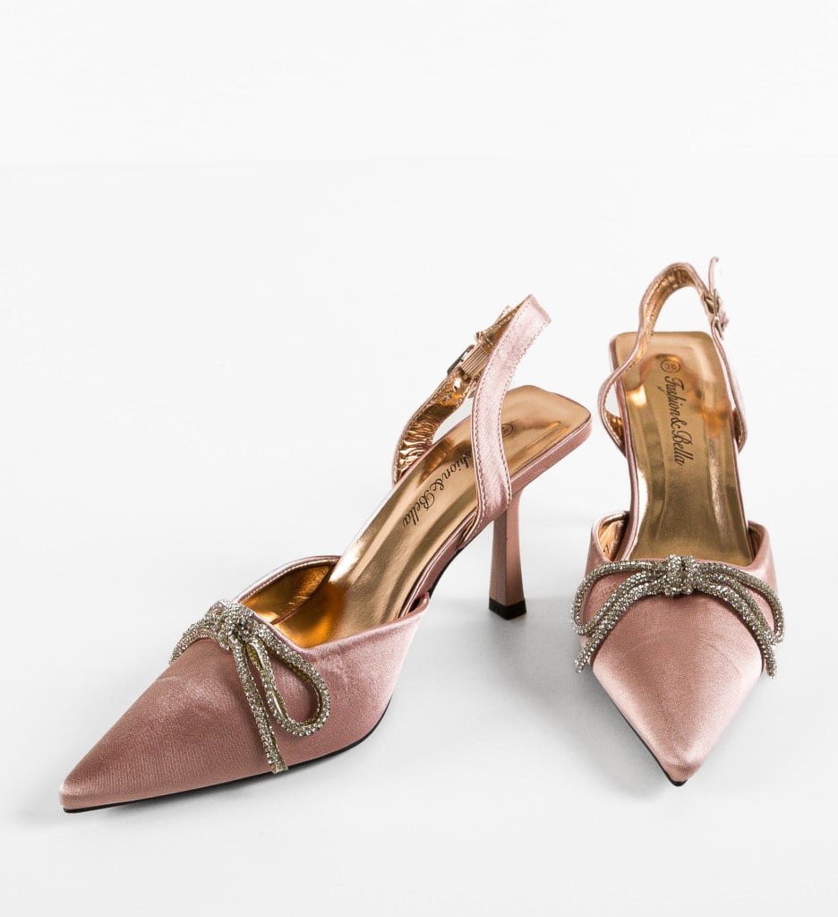 Pantofi Dama Tobias Aurii - Eleganță și Stil - imagine 10