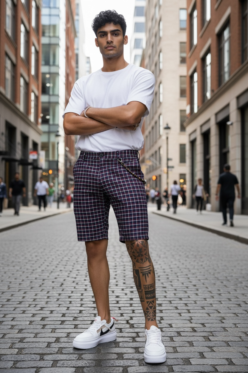 Pantaloni Scurti Casual cu Imprimeu | Stil & Confort - imagine 2