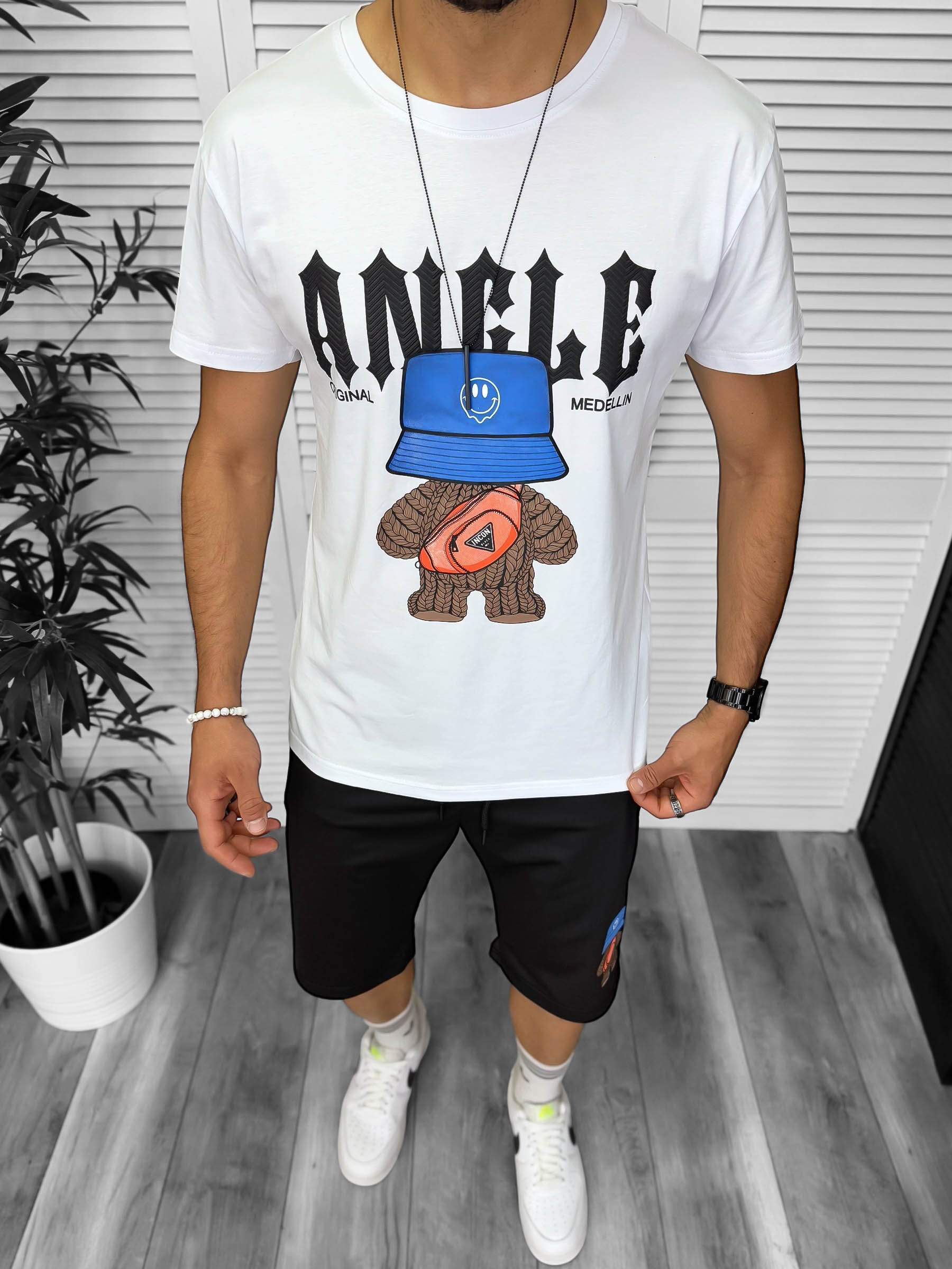 Compleu Vară Confort Tricou și Pantaloni