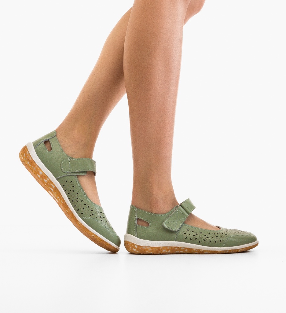 Pantofi Casual Fayvel Verzi - Confort și Stil - imagine 2