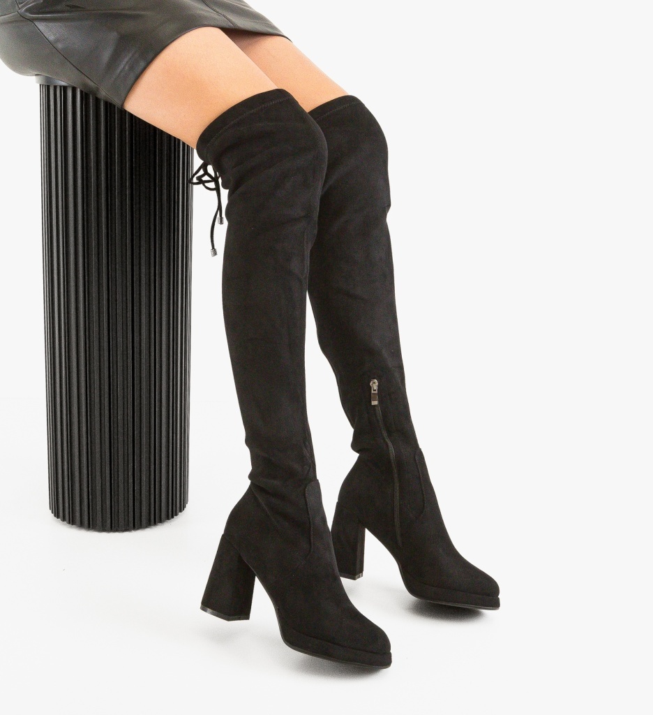 Cizme Dama Sole Negre - Eleganță și Confort - imagine 6