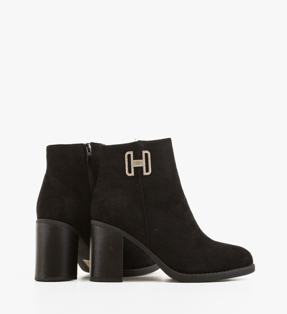 Botine Dama Devon Negre - Design Versatil - imagine 4