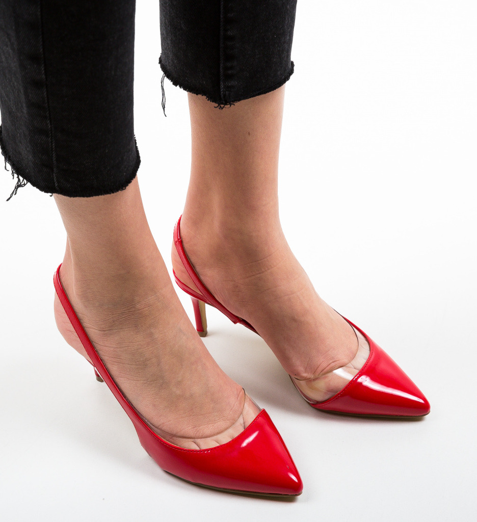Pantofi Vienna Rosii – Eleganță și Stil - imagine 3