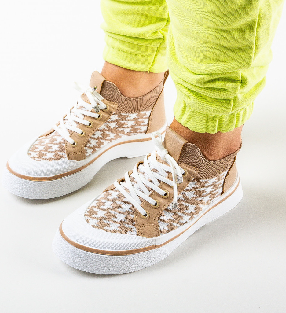 Pantofi Sport Diogo Khaki | Confort și Stil Urban - imagine 3