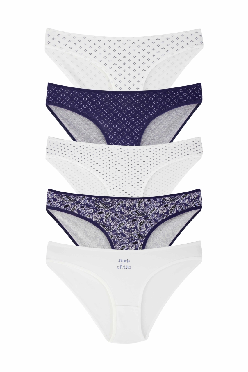 Set 5 Chiloți Picadili Bumbac Confort