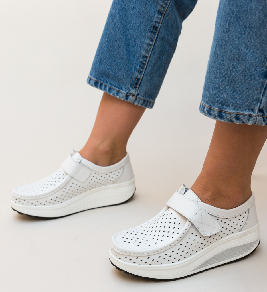 Pantofi Casual Bozta Albi - Stil și Confort - imagine 2