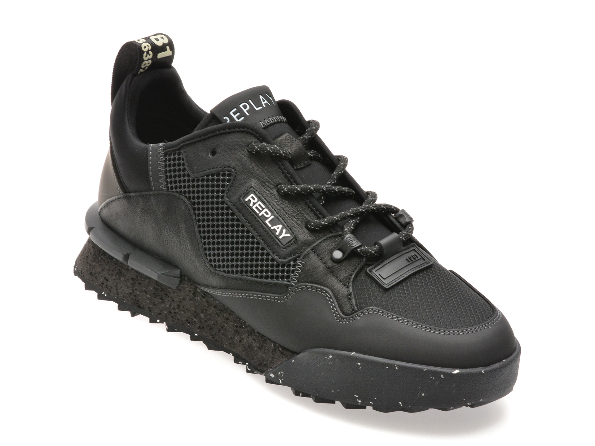 Pantofi Sport Replay Negri - Confort și Stil Urban