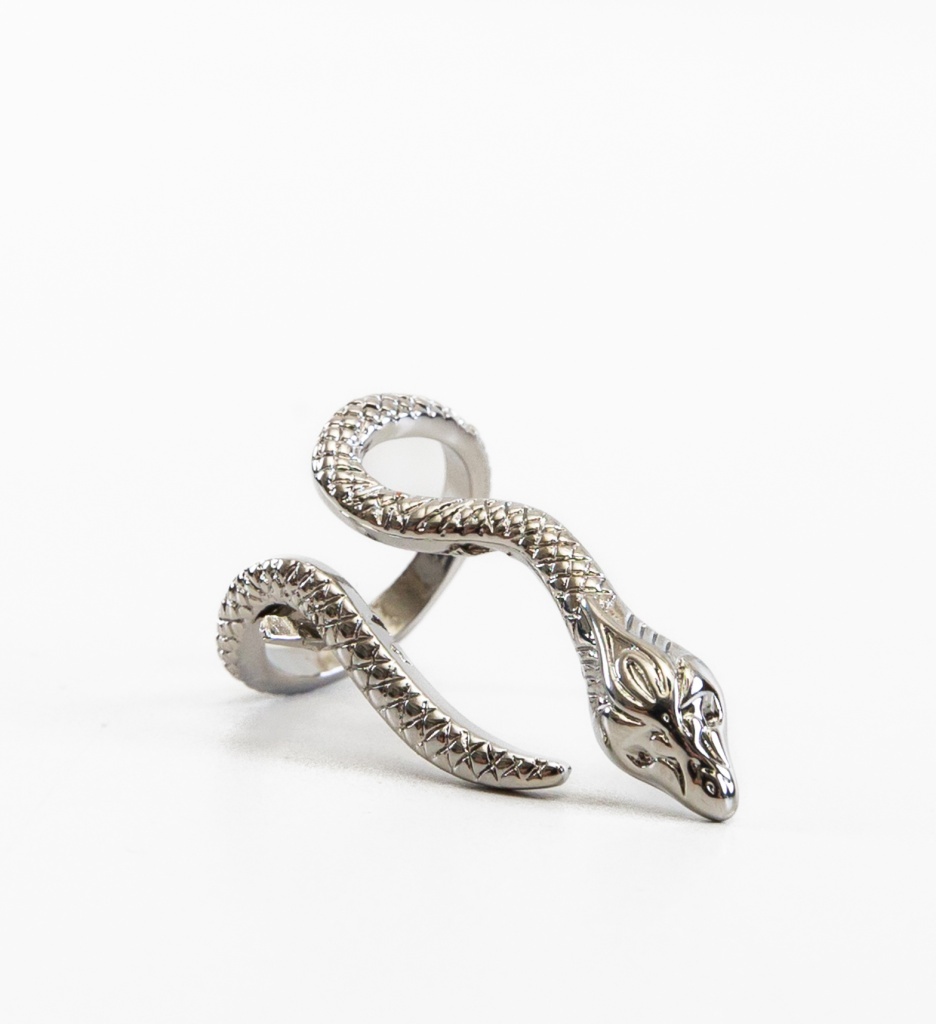 Inel Snakkke Argintiu | Accesorii Elegante și Moderne