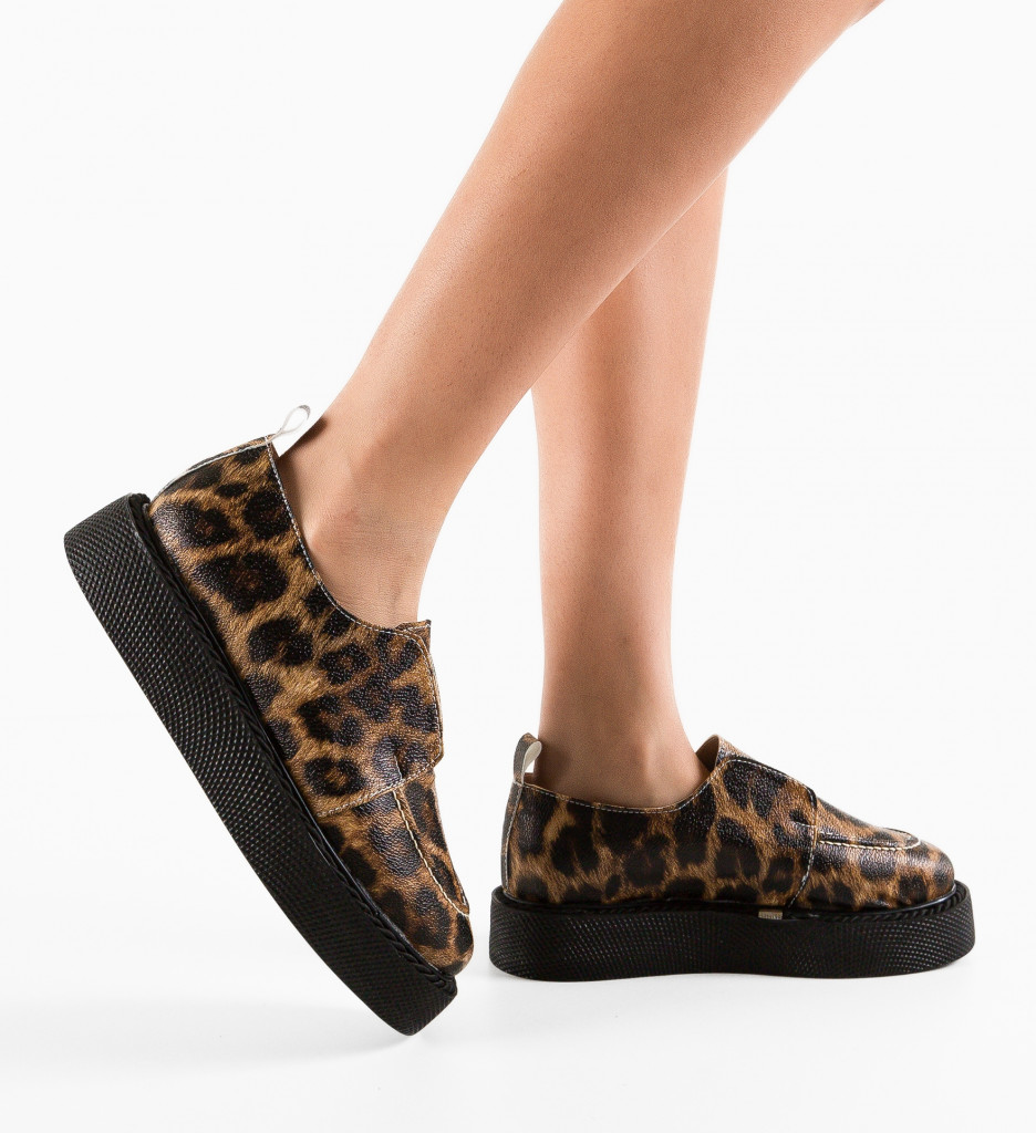 Pantofi Casual Hayter Print - Stil și Confort Zilnic - imagine 3