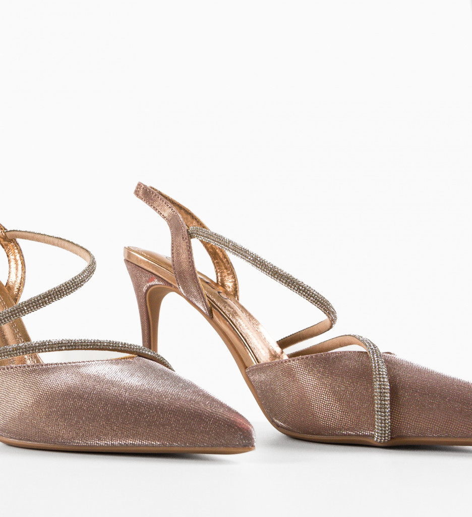 Pantofi Dama Lemartes Roze - Eleganță și Stil - imagine 5