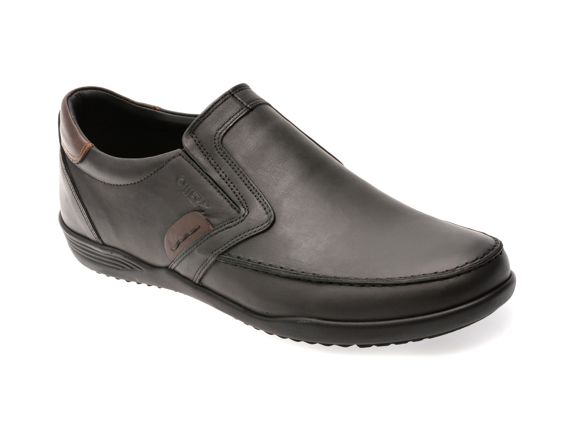 Pantofi OTTER Negri din Piele | Confort Maxim