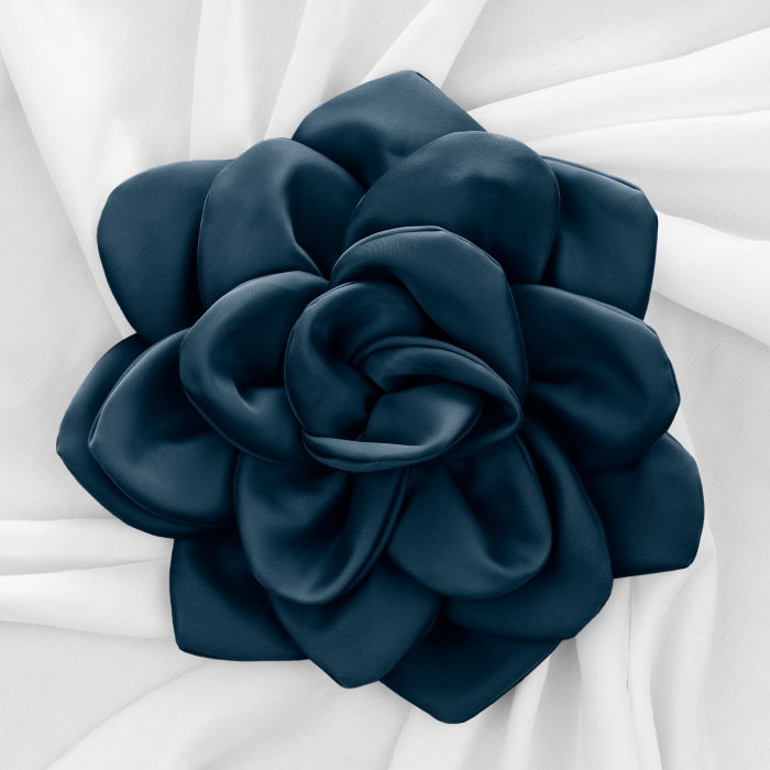 Brosa Floare Turcoaz cu Clips Par | Shopika