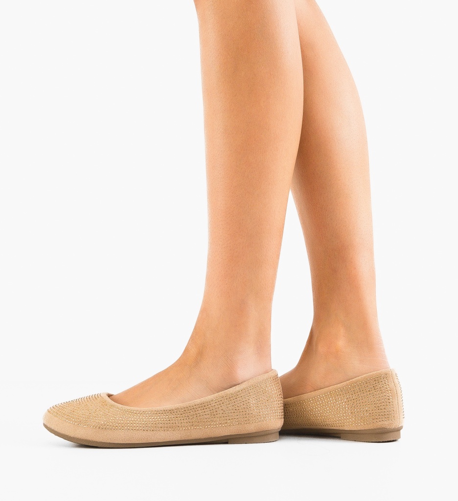 Balerini Dama Camel - Confort și Eleganță - imagine 3