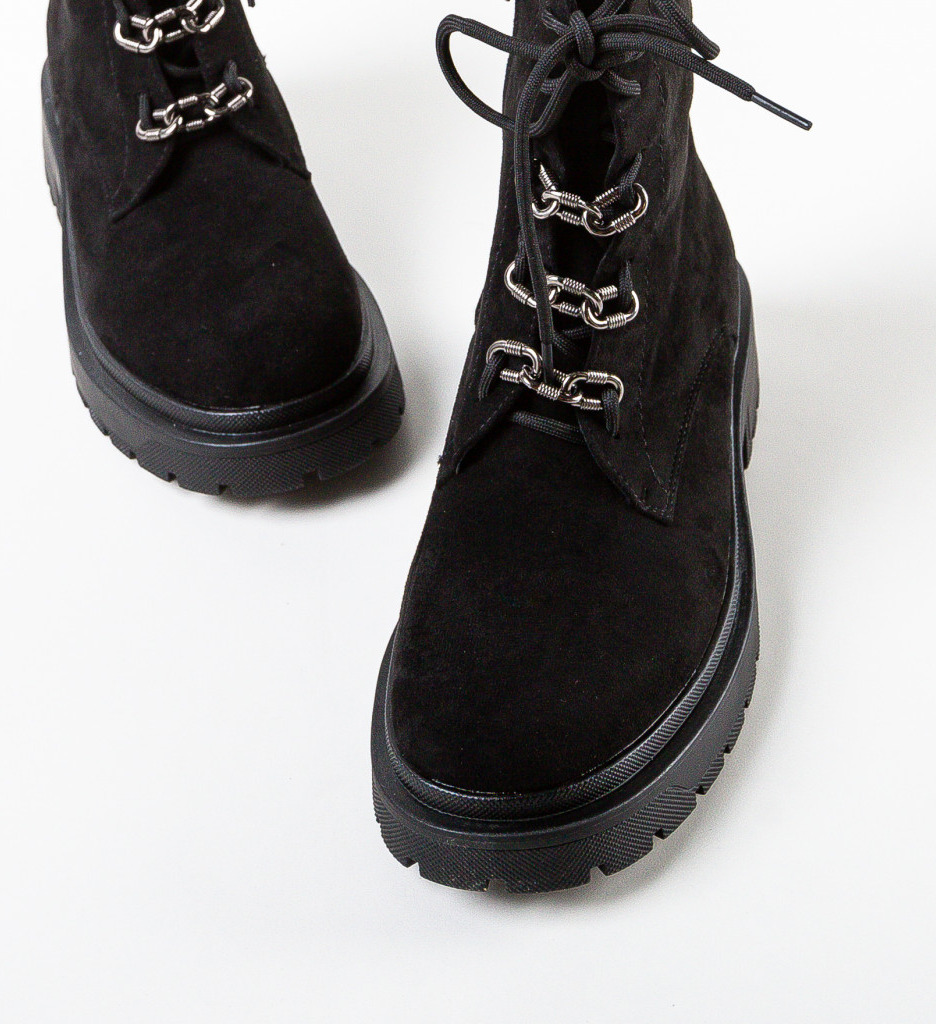 Ghete Dama Mira Negre | Elegante si Confortabile - imagine 5
