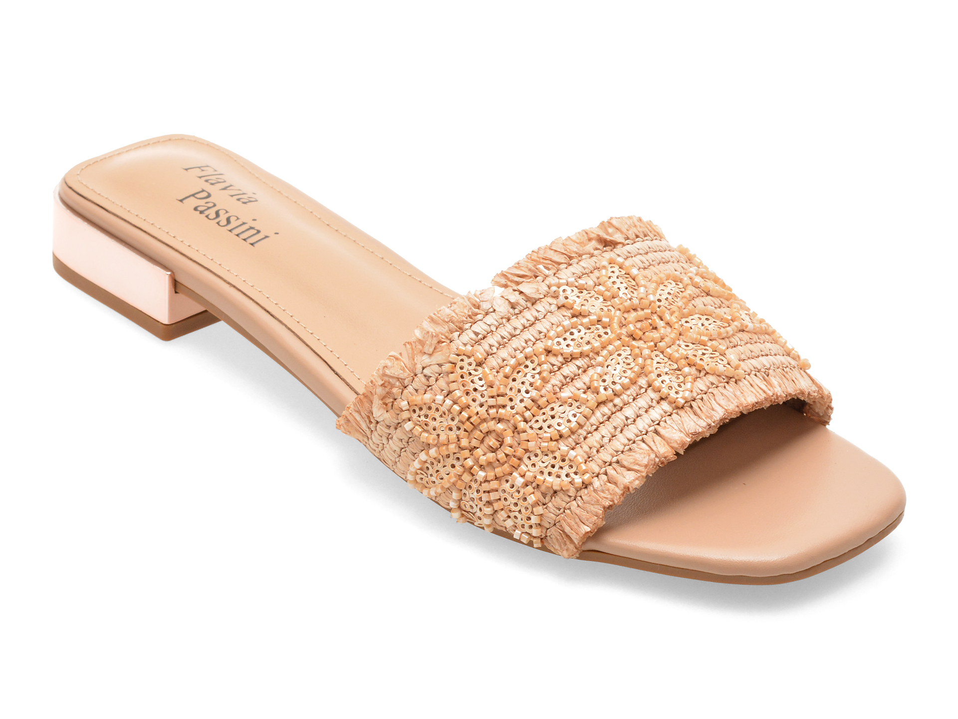 Papuci Flavia Passini Bej 9151 | Confort Textil