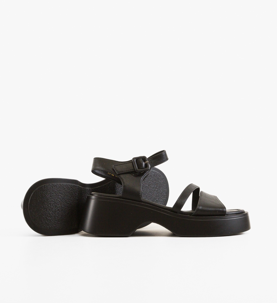 Sandale Dama Karynna Negre | Eleganță și Confort - imagine 3
