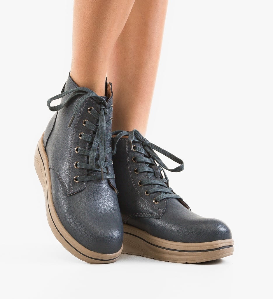 Pantofi Casual Lakiob Gri - Confort și Stil - imagine 2