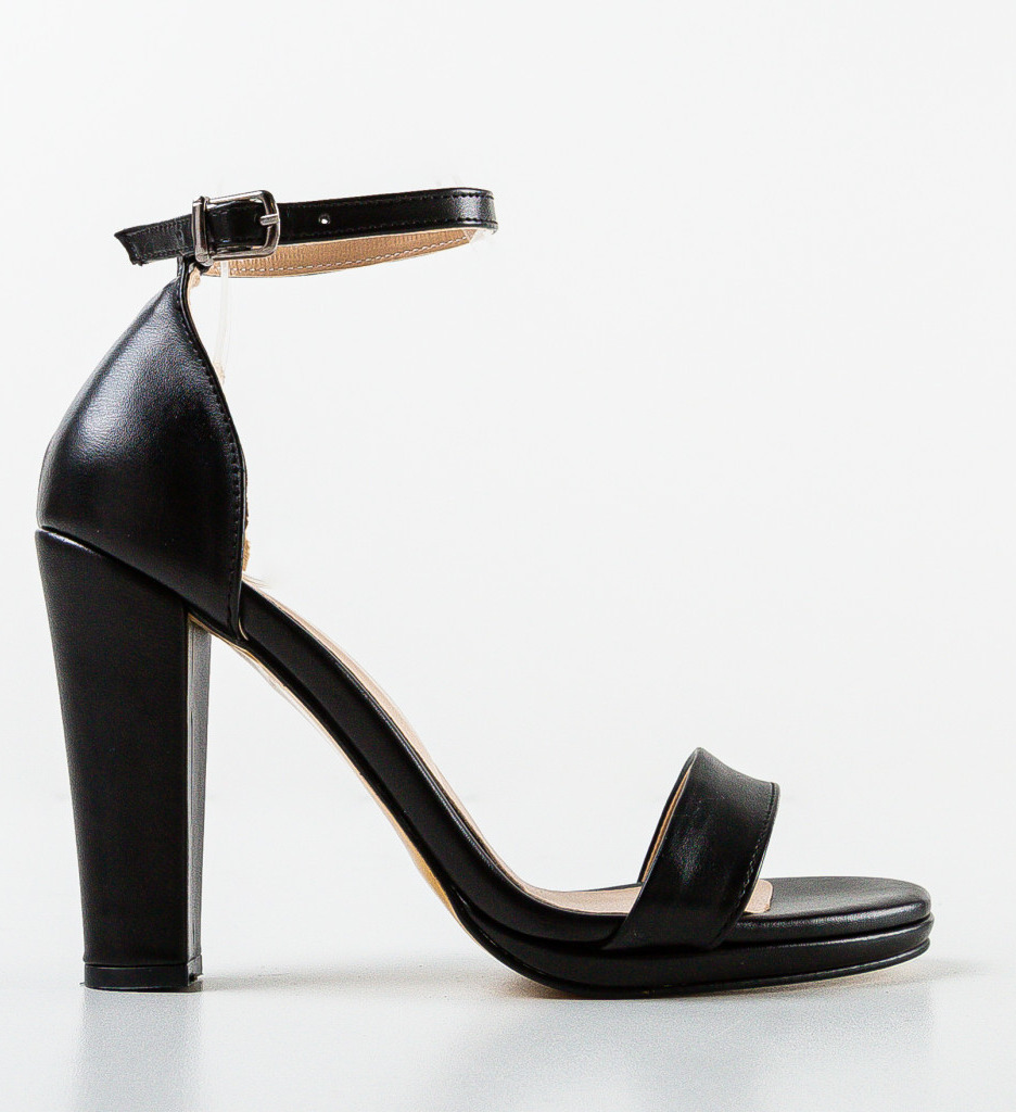 Sandale Dama Star Negre - Eleganță Maximă - imagine 6